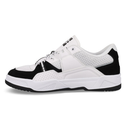 Black / White Men DC Shoes Construct Sneakers | DC-6853274