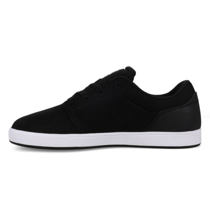 Black / White Men DC Shoes Crisis 2 Skate Shoes | DC-6358912