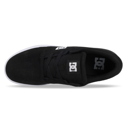 Black / White Men DC Shoes Crisis 2 Skate Shoes | DC-6358912