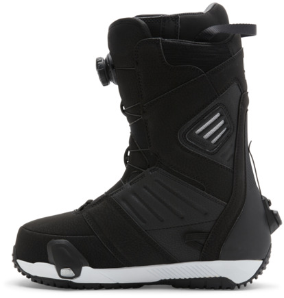 Black / White Men DC Shoes Judge Step On BOA® Snowboard Boots | DC-8046519