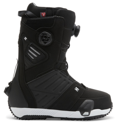 Black / White Men DC Shoes Judge Step On BOA® Snowboard Boots | DC-8046519