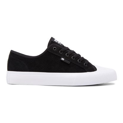 Black / White Men DC Shoes Manual RT S Skate Shoes | DC-9082713