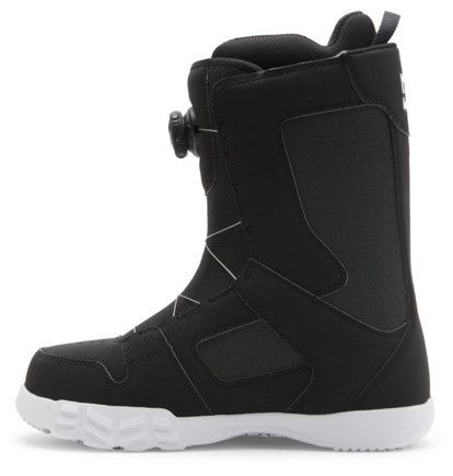 Black / White Men DC Shoes Phase BOA® Snowboard Boots | DC-1768403