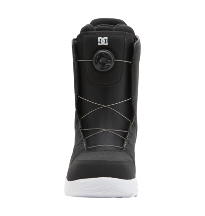 Black / White Men DC Shoes Phase BOA® Snowboard Boots | DC-1768403