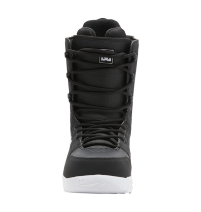 Black / White Men DC Shoes Phase Lace Snowboard Boots | DC-0235976