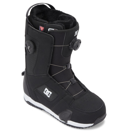 Black / White Men DC Shoes Phase Pro Step On BOA® Snowboard Boots | DC-0846351