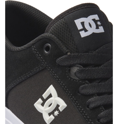 Black / White Men DC Shoes Teknic Sneakers | DC-8027365