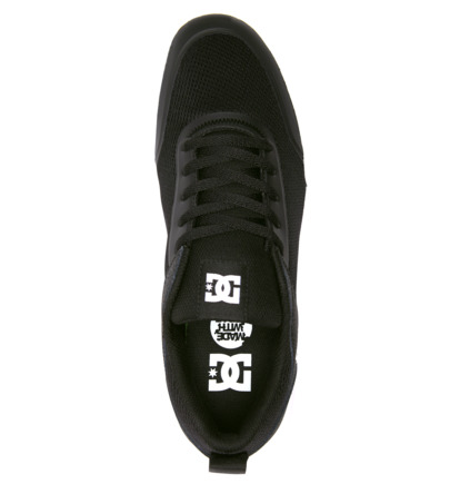 Black / White Men DC Shoes Transit Skate Shoes | DC-2945038