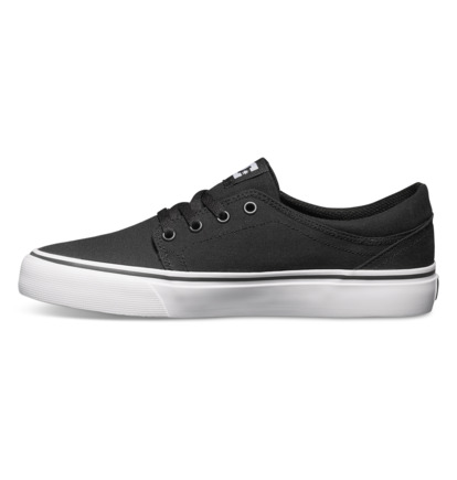 Black / White Men DC Shoes Trase Tx Sneakers | DC-9413826