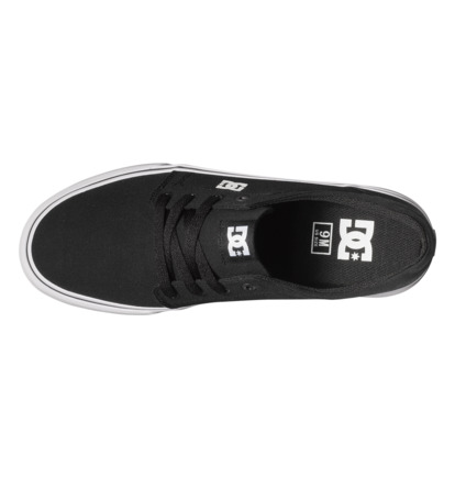 Black / White Men DC Shoes Trase Tx Sneakers | DC-9413826