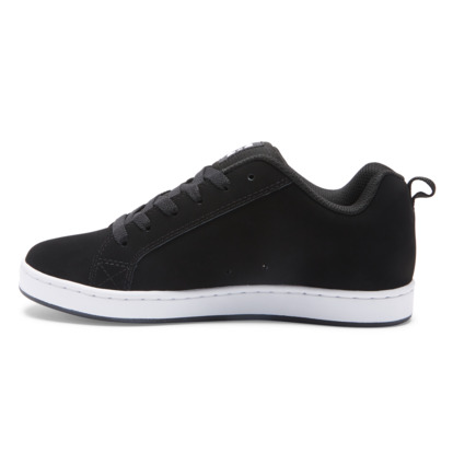 Black / White Women DC Shoes Court Graffik Sneakers | DC-2645109