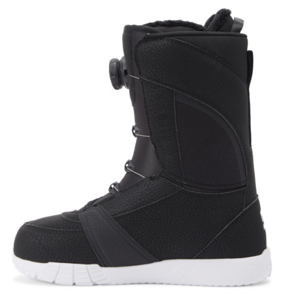 Black / White Women DC Shoes Lotus BOA® Snowboard Boots | DC-6851724