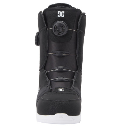 Black / White Women DC Shoes Lotus BOA® Snowboard Boots | DC-6851724