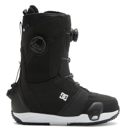 Black / White Women DC Shoes Lotus Step On BOA® Snowboard Boots | DC-1358609