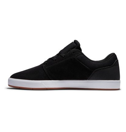 Black / White / Black Men DC Shoes Crisis 2 S Skate Shoes | DC-2596871