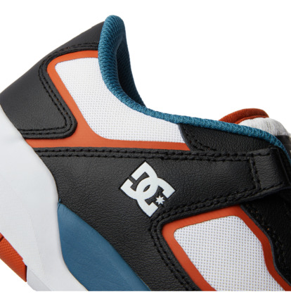 Black / White / Blue Men DC Shoes DC Metric Skate Shoes | DC-8312476