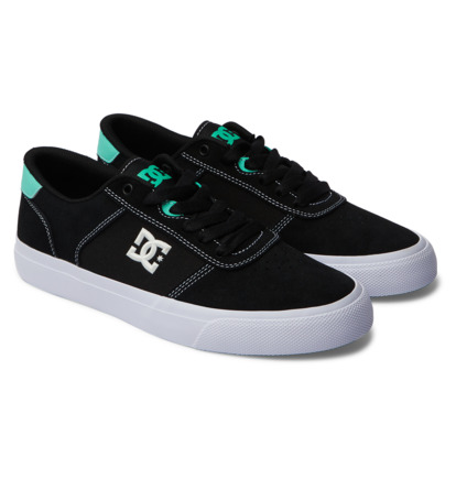 Black / White / Turquoise Men DC Shoes Teknic Sneakers | DC-9508734