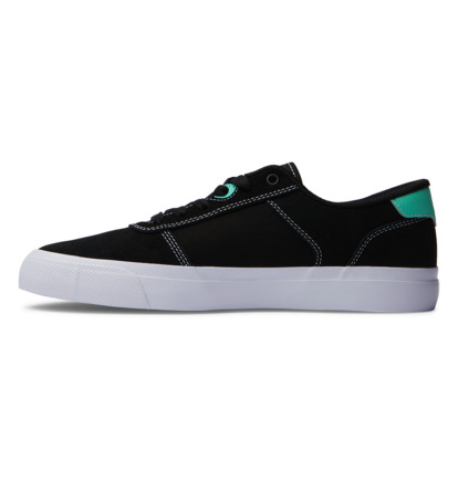 Black / White / Turquoise Men DC Shoes Teknic Sneakers | DC-9508734