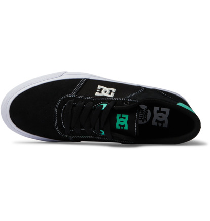 Black / White / Turquoise Men DC Shoes Teknic Sneakers | DC-9508734