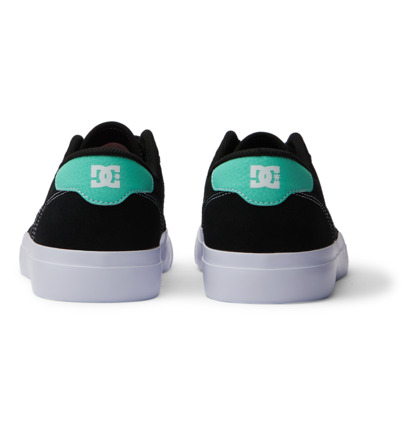 Black / White / Turquoise Men DC Shoes Teknic Sneakers | DC-9508734