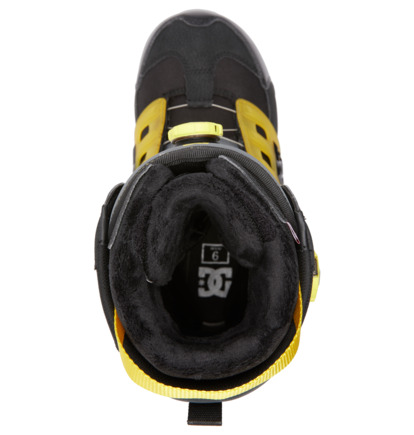 Black / Yellow Men DC Shoes Phantom BOA® Snowboard Boots | DC-3760891