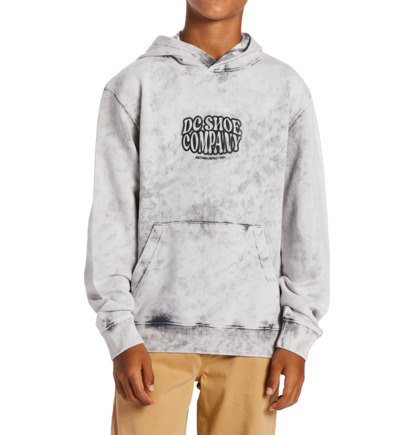 Blue Grey Kids' DC Shoes Contour Hoodie | DC-9283471