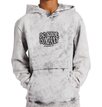 Blue Grey Kids' DC Shoes Contour Hoodie | DC-9283471