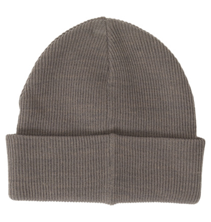 Blue Grey Men DC Shoes Label Beanie | DC-6812073