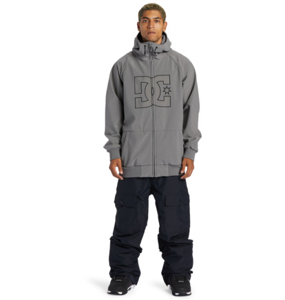 Blue Grey Men DC Shoes Spectrum Technical Softshell Snowboard Jackets | DC-3789501