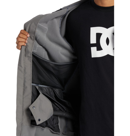 Blue Grey Men DC Shoes Spectrum Technical Softshell Snowboard Jackets | DC-3789501