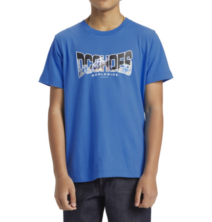 Blue Kids' DC Shoes Astro T-Shirt | DC-6419027