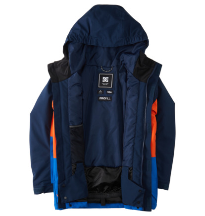 Blue Kids' DC Shoes Defy Technical Snowboard Jackets | DC-1872950