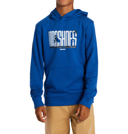 Blue Kids' DC Shoes On The Grind Hoodie | DC-0635187