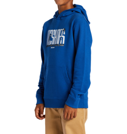 Blue Kids' DC Shoes On The Grind Hoodie | DC-0635187