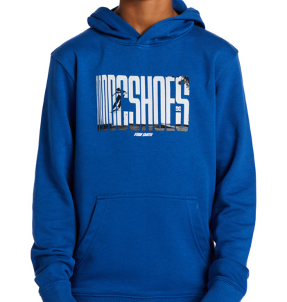 Blue Kids' DC Shoes On The Grind Hoodie | DC-0635187