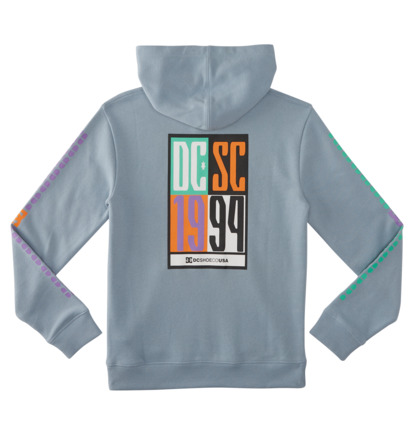 Blue Kids' DC Shoes Sportster Pullover Hoodie | DC-1768450