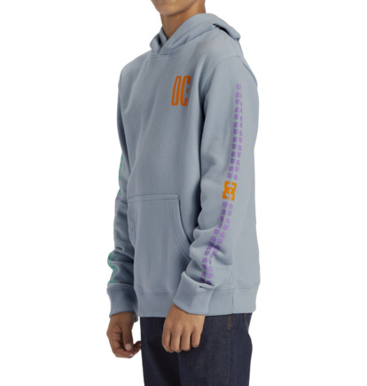 Blue Kids' DC Shoes Sportster Pullover Hoodie | DC-1768450