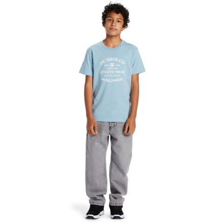 Blue Kids' DC Shoes World Renowed T-Shirt | DC-9570618