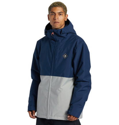 Blue Men DC Shoes Basis Technical Snowboard Jackets | DC-9158624