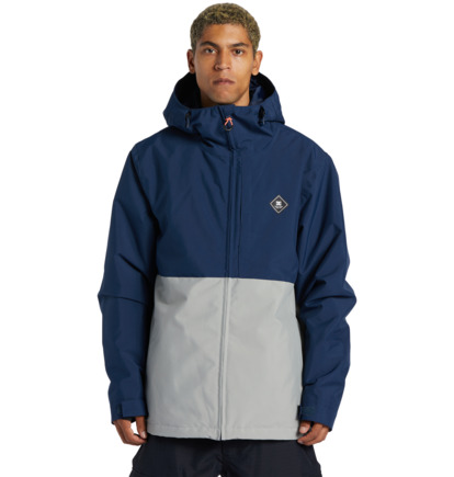 Blue Men DC Shoes Basis Technical Snowboard Jackets | DC-9158624