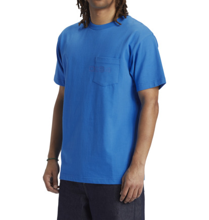 Blue Men DC Shoes DC 1994 Pocket T-Shirt | DC-0527936