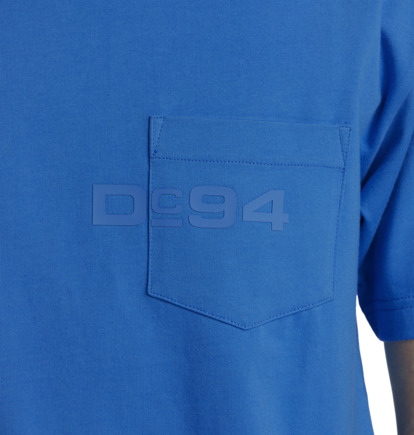 Blue Men DC Shoes DC 1994 Pocket T-Shirt | DC-0527936