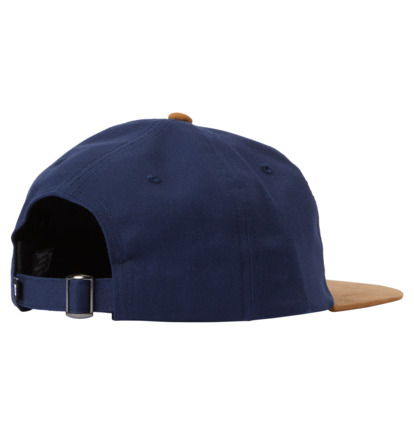 Blue Men DC Shoes Fall Back Strapback Cap | DC-6192540