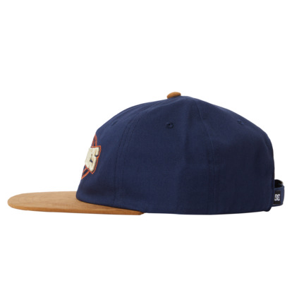 Blue Men DC Shoes Fall Back Strapback Cap | DC-6192540