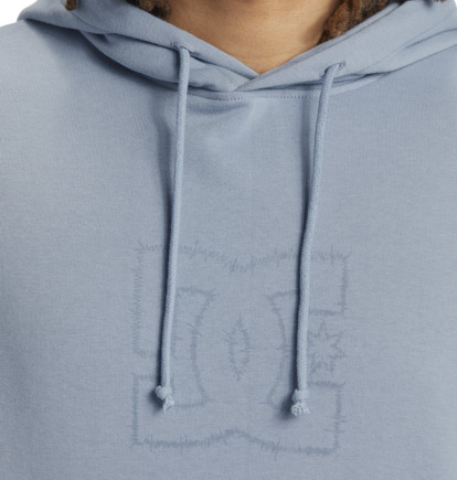 Blue Men DC Shoes Highland Pullover Hoodie | DC-9154708