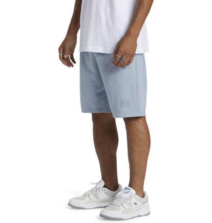 Blue Men DC Shoes Highland Sweat Shorts | DC-4381970