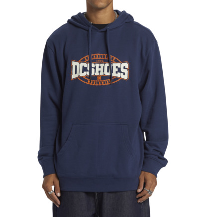 Blue Men DC Shoes Standout Pullover Hoodie | DC-0513247