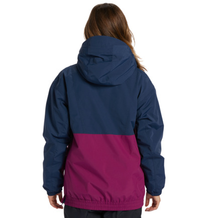 Blue Women DC Shoes Chalet Technical Snowboard Jackets | DC-2731049