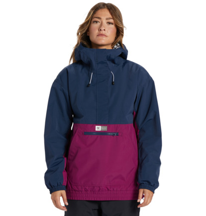 Blue Women DC Shoes Chalet Technical Snowboard Jackets | DC-2731049