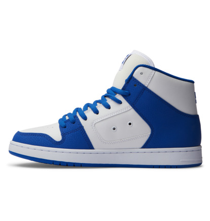 Blue / Blue / White Men DC Shoes Manteca 4 Hi Sneakers | DC-7395621